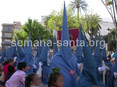 Nazarenos de la Semana Santa de Sevilla