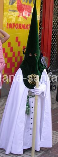 Nazareno de la Semana Santa de Sevilla