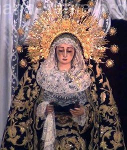 San Lorenzo: Besamanos de la Virgen de la Soledad